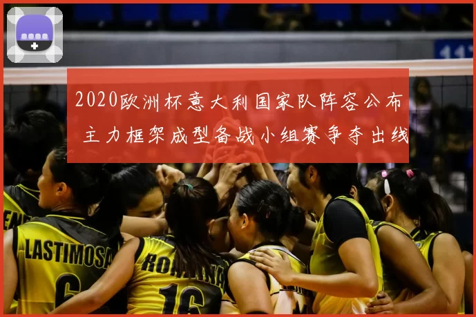 2020欧洲杯意大利国家队阵容公布 主力框架成型备战小组赛争夺出线权