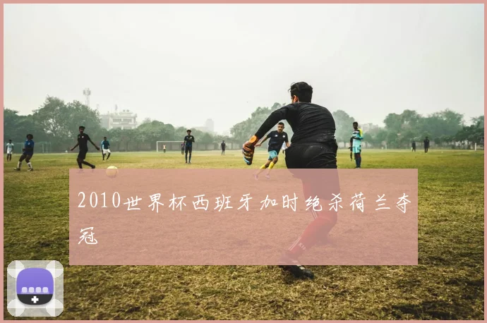 2010世界杯西班牙加时绝杀荷兰夺冠